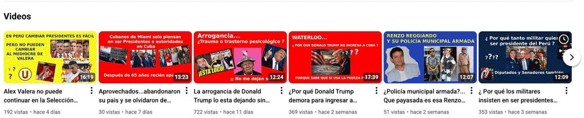 Reseñas / revoredo.peruews.com